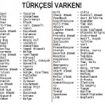 Türkçe kelimeler